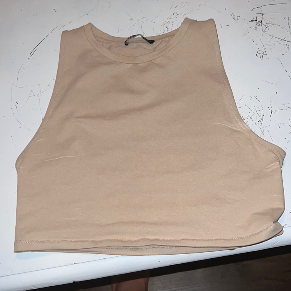 Zara Tan Top